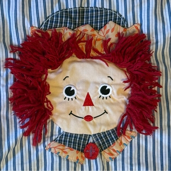 Vintage Raggedy Ann & Andy Quilt Blanket Applause Licensed 80s 90s Collectible - Picture 6 of 12